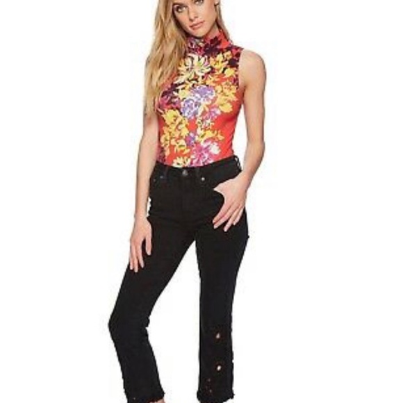 Free people sleeveless mock turtleneck bodysuit - Picture 4 of 8